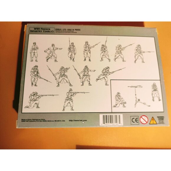 HaT Military Figures WWI Early French Infantry 96 pcs #8148 - Picture 2 of 3